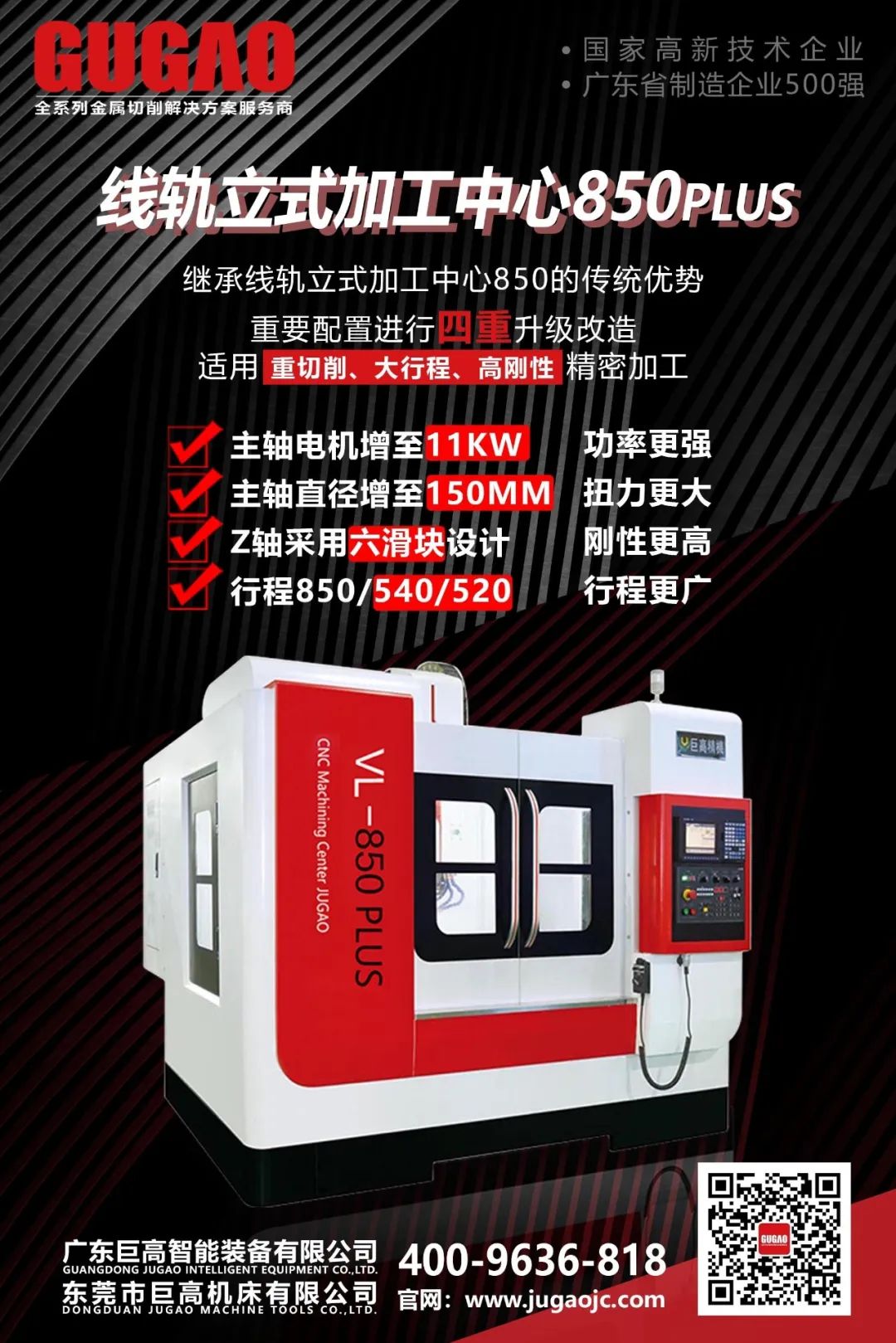 【展會預告】 巨高機床盛裝出席2020年浙江（玉環(huán)）機械展(圖5)